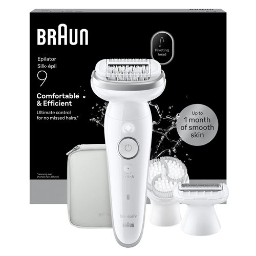 Épilateur Braun Silk Épil 9 SES9-061 Blanc État correct reconditionné disponible sur Fnac