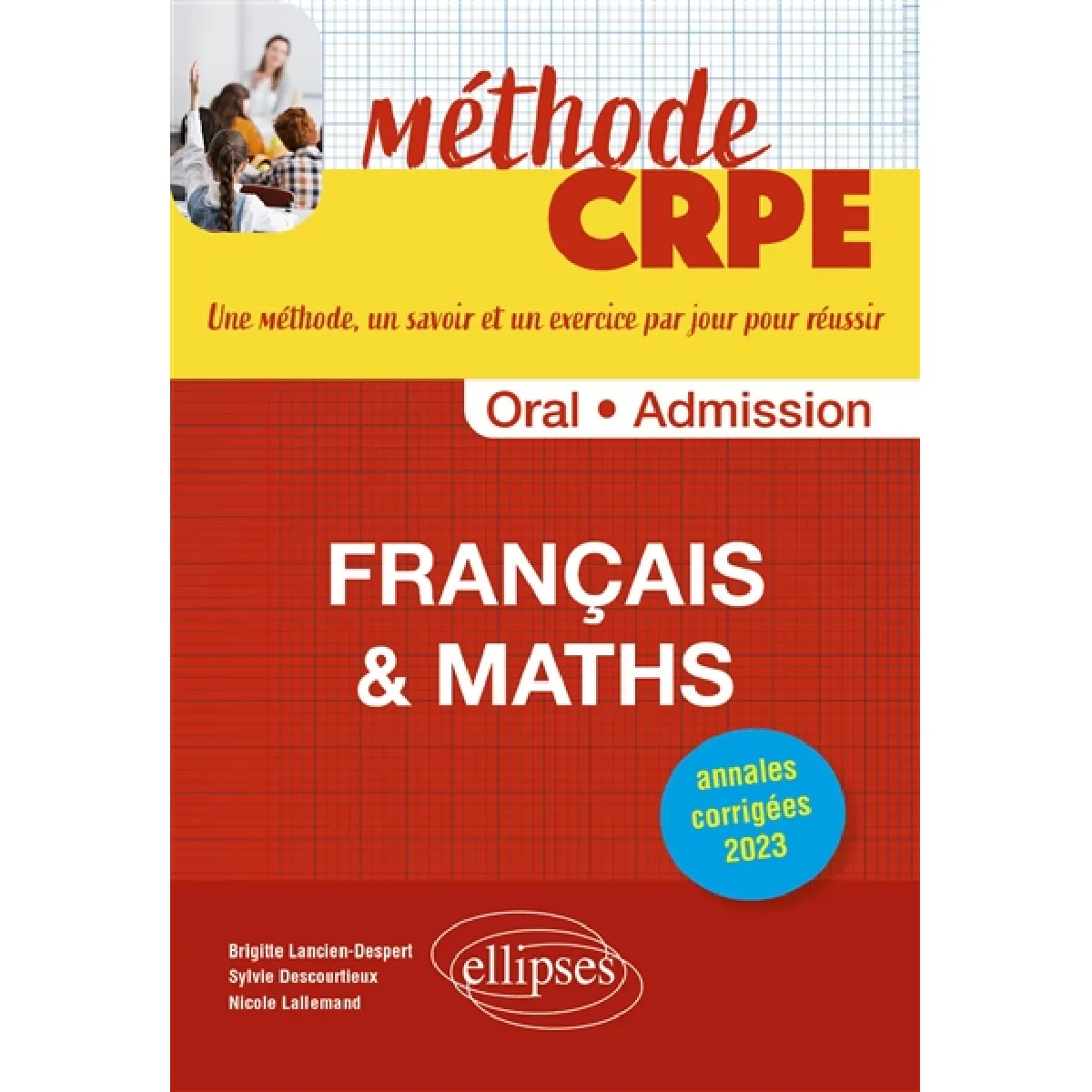 Epreuve d'admission français & maths : oral, admission : annales corrigées 2023 État correct - 10,30 € Epreuve d'admission français & maths : oral, admission : annales corrigées 2023 État correct N/A (Il ne s'agit pas d'une marque reconditionné disponible sur Rue du Commerce Seconde Vie