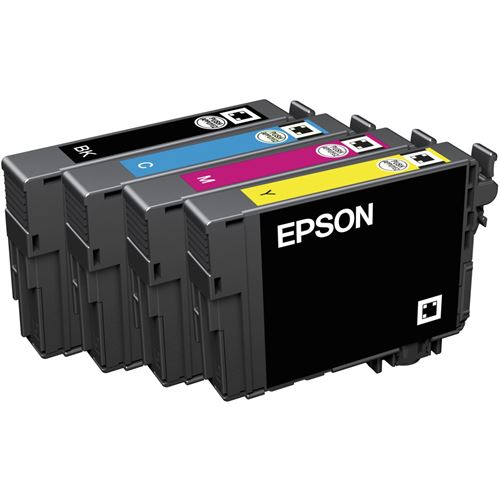 Epson 18XL Multipack - Pack de 4 - XL - noir, jaune, cyan, magenta - original - cartouche d'encre - pour Expression Home XP-212, 215, 225, 312, 315, 322, 325, 412, 415, 422, 425 État correct Epson reconditionné disponible sur Fnac