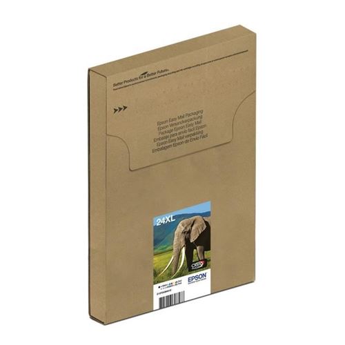 Epson 24XL Multipack Easy Mail Packaging - Pack de 6 - 55.7 ml - XL - noir, jaune, cyan, magenta, magenta clair, cyan clair - original - boîte - cartouche d'encre - pour Expression Photo XP-55, XP-750, XP-760, XP-850, XP-860, XP-950, XP-960, XP-970 État correct - 173,82 € Epson 24XL Multipack Easy Mail Packaging - Pack de 6 - 55.7 ml - XL - noir, jaune, cyan, magenta, magenta clair, cyan clair - original - boîte - cartouche d'encre - pour Expression Photo XP-55, XP-750, XP-760, XP-850, XP-860, XP-950, XP-960, XP-970 État correct Epson reconditionné disponible sur Fnac