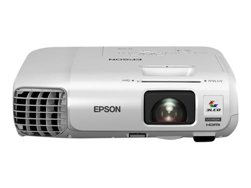Epson EB-955WH - Projecteur 3LCD - portable - 3200 lumens (blanc) - 3200 lumens (couleur) - WXGA (1280 x 800) - 16:10 - 720p - LAN État correct Epson reconditionné disponible sur Fnac