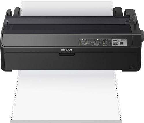 Epson LQ 2090IIN - Imprimante - Noir et blanc - matricielle - Rouleau (21,6 cm), 406,4 mm (largeur), 420 x 364 mm - 360 x 180 dpi - 24 pin - jusqu'à 584 car/sec - parallèle, USB 2.0, LAN État correct reconditionné disponible sur Fnac