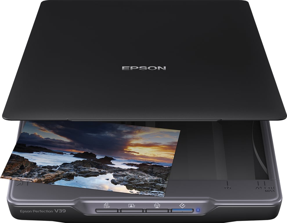 Epson Perfection V39II Scanner à plat 4800 x 4800 DPI A4 Noir - Bon état Bon état Epson reconditionné disponible sur Pixmania | Dero