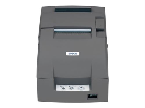 Epson TM U220B - Imprimante de reçus - deux couleurs (monochrome) - matricielle - Rouleau (7,6 cm) - 17,8 cpi - 9 pin - jusqu'à 6 lignes/sec - capacité : 1 inclinaison - série - outil de coupe - gris foncé État correct reconditionné disponible sur Fnac