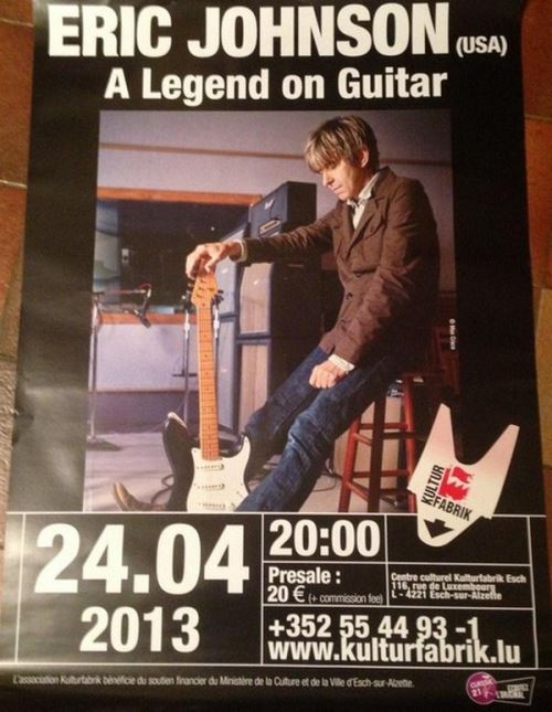 Eric JOHNSON - 60x80 cm - AFFICHE / POSTER État correct N/A reconditionné disponible sur Fnac