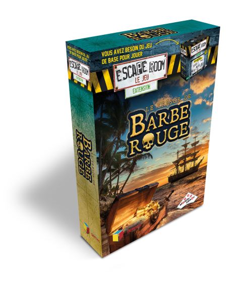 Escape Room Pack Extension Le trésor de Barbe Rouge Identity Game État correct reconditionné disponible sur Fnac