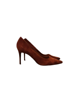 Escarpin stiletto nubuck terracotta -TEXTO T.39 de seconde main - 20,00 € Escarpin stiletto nubuck terracotta -TEXTO T.39 de seconde main reconditionné disponible sur Claquettes Market