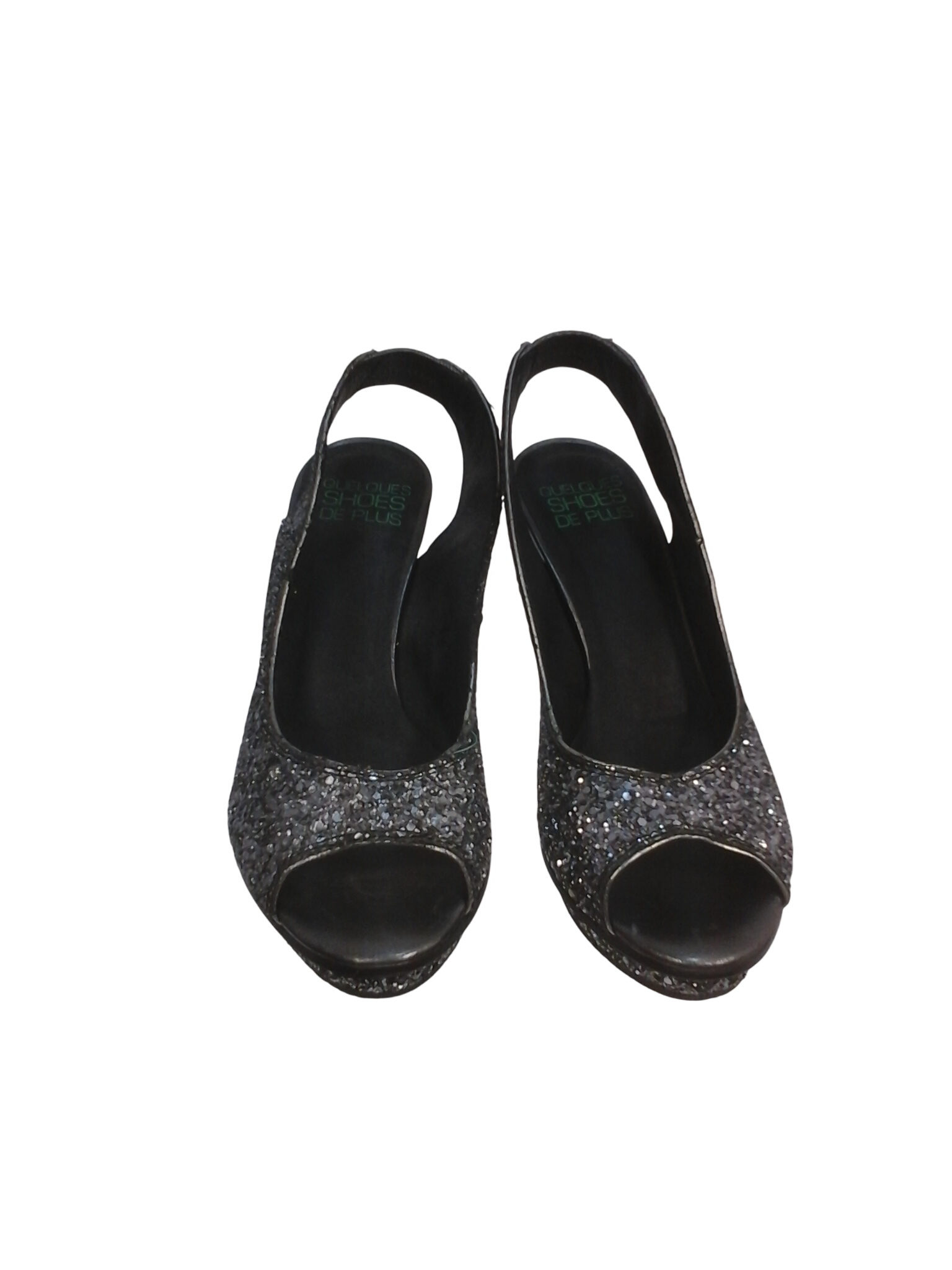 Acheter Escarpins ouverts paillettes - Quelques Shoes de plus Parfait état - 10,00 € Escarpins ouverts paillettes - Quelques Shoes de plus Parfait état reconditionné disponible sur Label Emmaüs