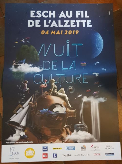 Esch Au Fil de l'Alzette - Nuit de la Culture - AFFICHE État correct N/A reconditionné disponible sur Fnac