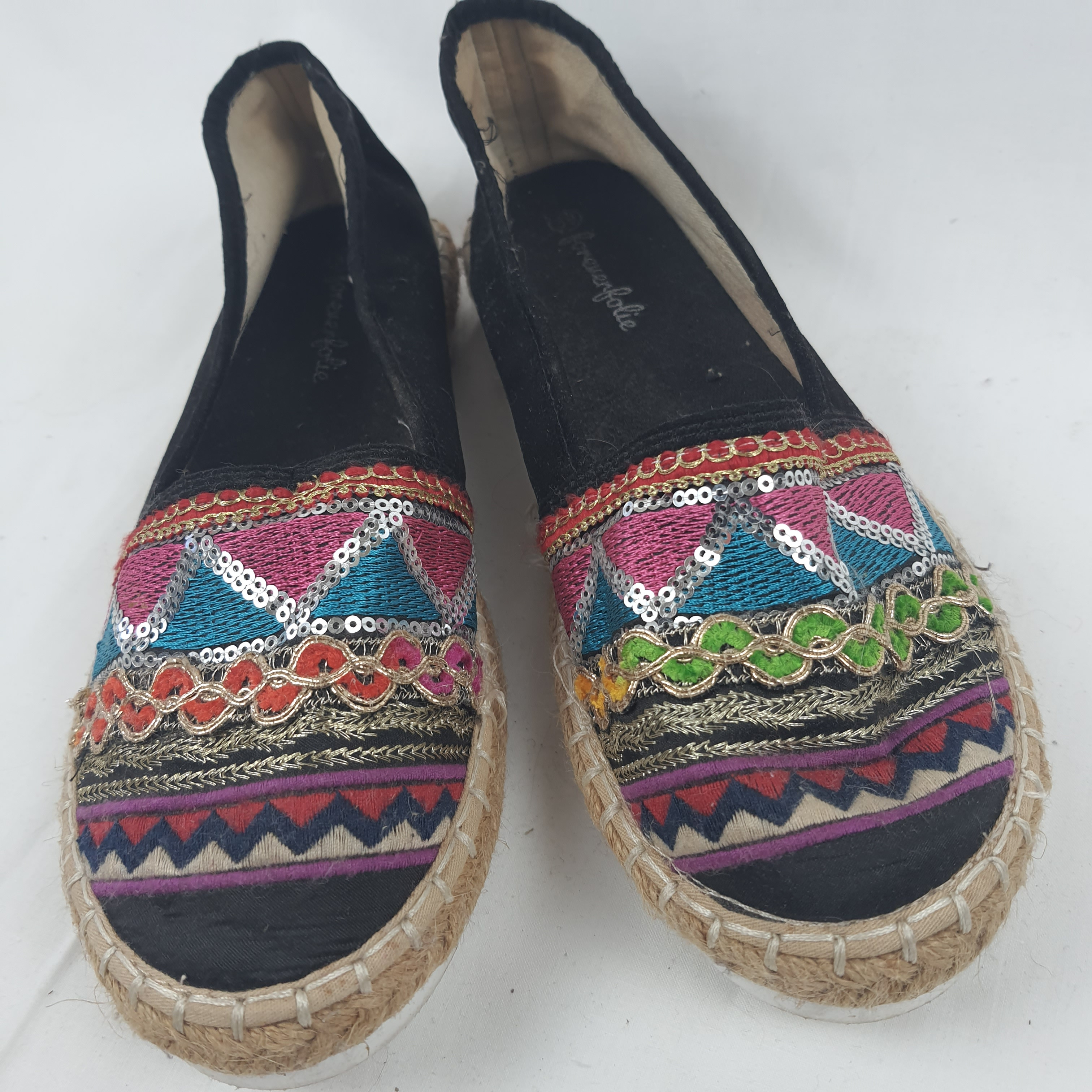Voir photo 2 de espadrilles femme -Foreverfolie - 39 espadrilles femme -Foreverfolie - 39 Bon état reconditionné photo 2