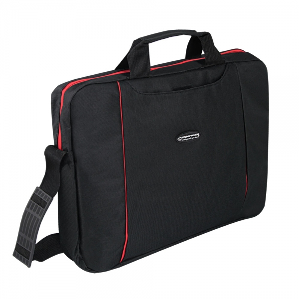 Esperanza SALERNO 39,6 cm (15.6 ) Sac Toploader Noir, Rouge - Excellent état Parfait état N/A reconditionné disponible sur Pixmania