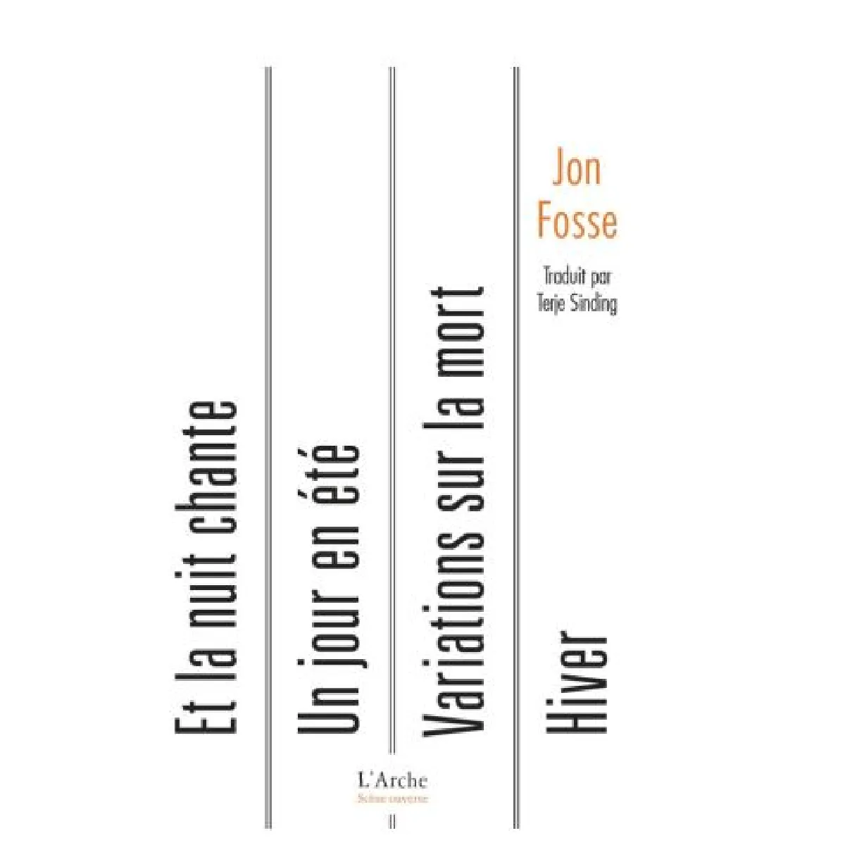 Et la nuit chante. Un jour en été. Hiver. Variations sur la mort État correct - 12,36 € Et la nuit chante. Un jour en été. Hiver. Variations sur la mort État correct N/A (Il ne s'agit pas d'une marque reconditionné disponible sur Rue du Commerce Seconde Vie
