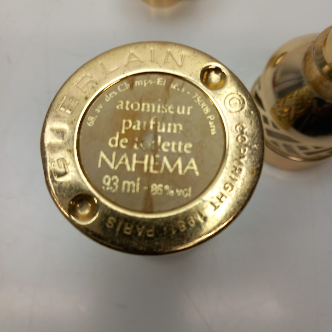 Voir photo 3 de Etui à Parfum Guerlain paris 1981Nahéma Etui à Parfum Guerlain paris 1981Nahéma Bon état reconditionné photo 3