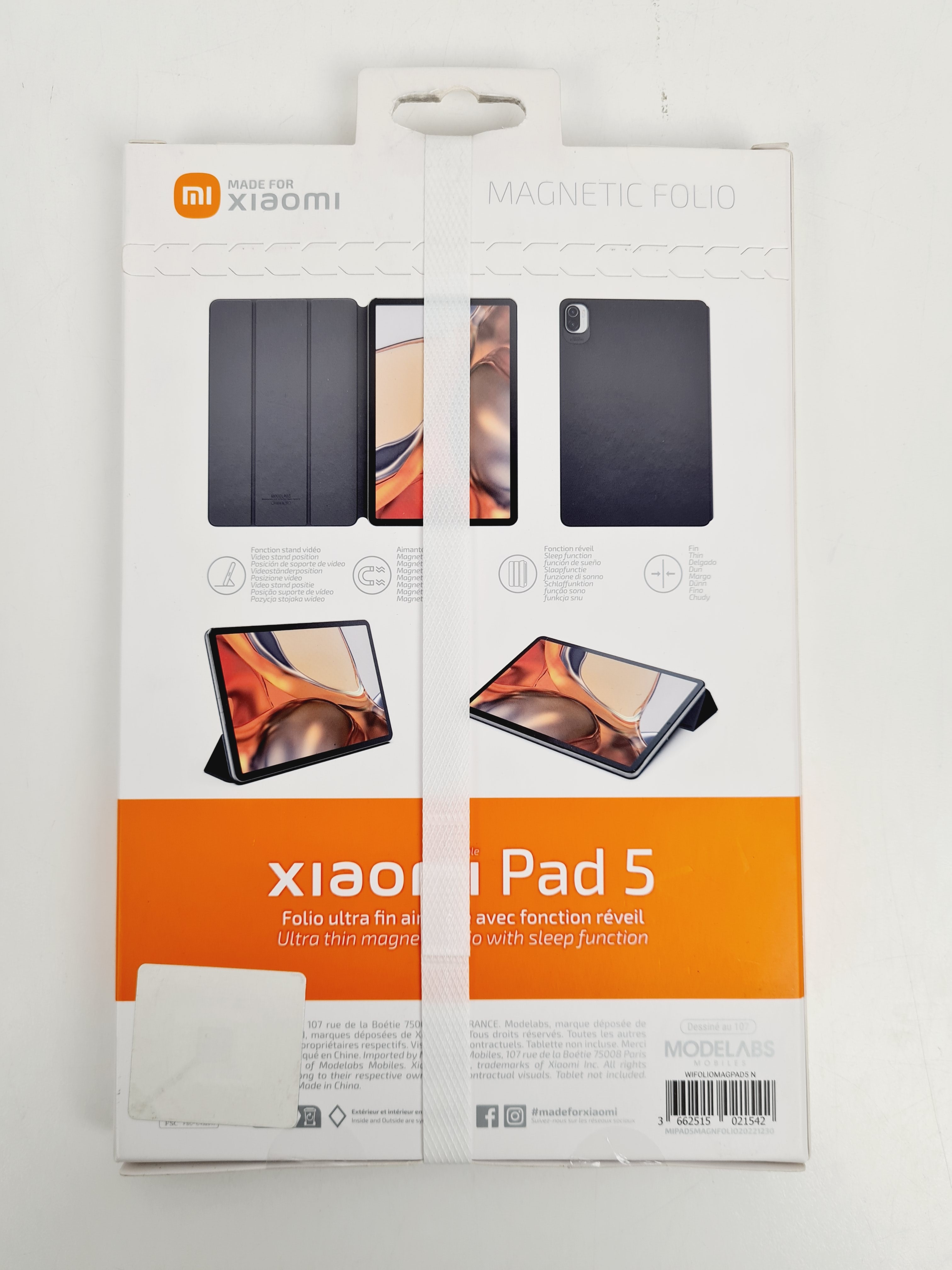 Voir photo 3 de Étui à Rabat Ultra Fin aimanté pour Xiaomi Pad 5 Noir - Xiaomi Étui à Rabat Ultra Fin aimanté pour Xiaomi Pad 5 Noir - Xiaomi neuf reconditionné photo 3