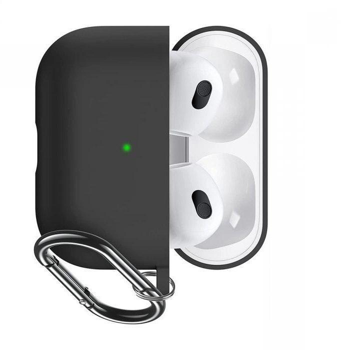 Étui de protection AirPods 3 - Silicone - Noir Reconditionné La Coque Française reconditionné photo 3 | Dero