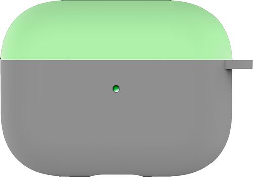 Etui en silicone liquide bicolor On Earz Mobile Gear pour AirPods Pro Gris et Vert menthe État correct reconditionné disponible sur Fnac