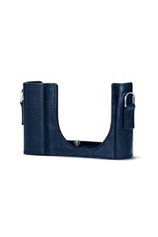 Etui et courroie en cuir Bleu pour C-LUX État correct Leica reconditionné disponible sur Darty