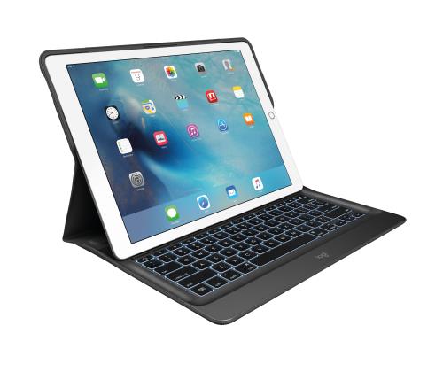 Étui Folio Clavier Logitech Create Noir pour iPad Pro 12"" État correct Logitech reconditionné disponible sur Fnac
