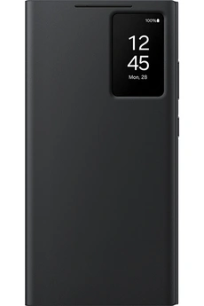 Etui Smart View avec porte-carte pour Galaxy S24 Ultra Noir Bon état Samsung reconditionné disponible sur Darty