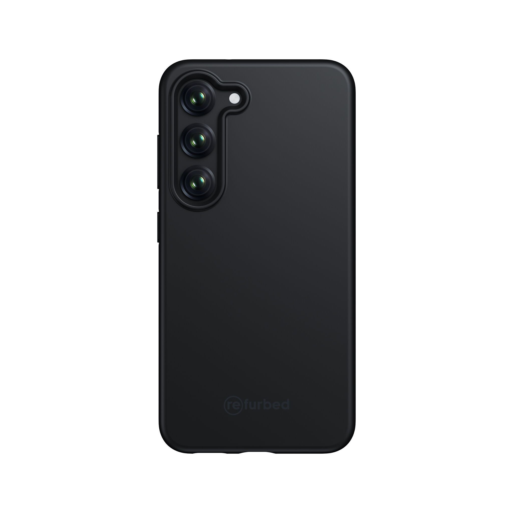 Étui téléphone silicone Samsung Galaxy S24 noir Parfait état reconditionné disponible sur Refurbed | Dero