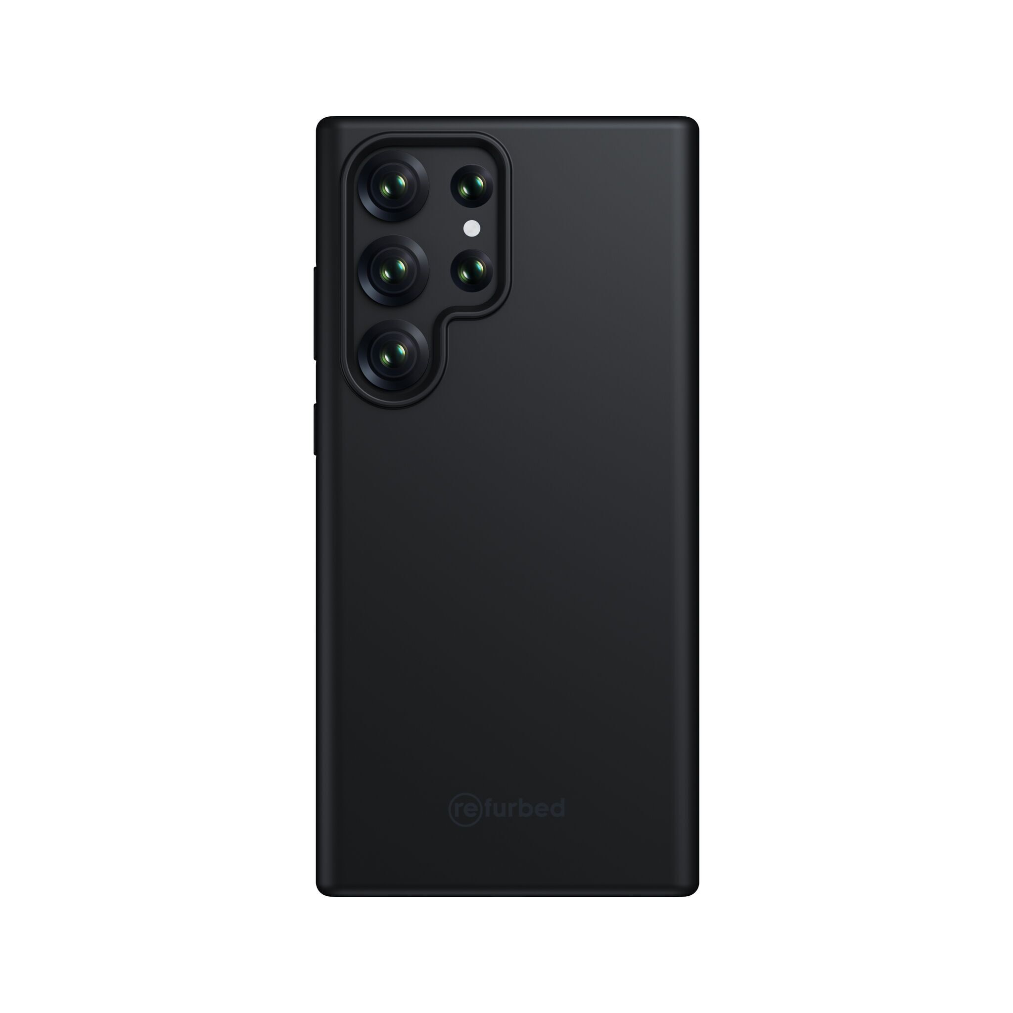 Étui téléphone silicone Samsung Galaxy S24 Ultra noir Parfait état reconditionné disponible sur Refurbed | Dero