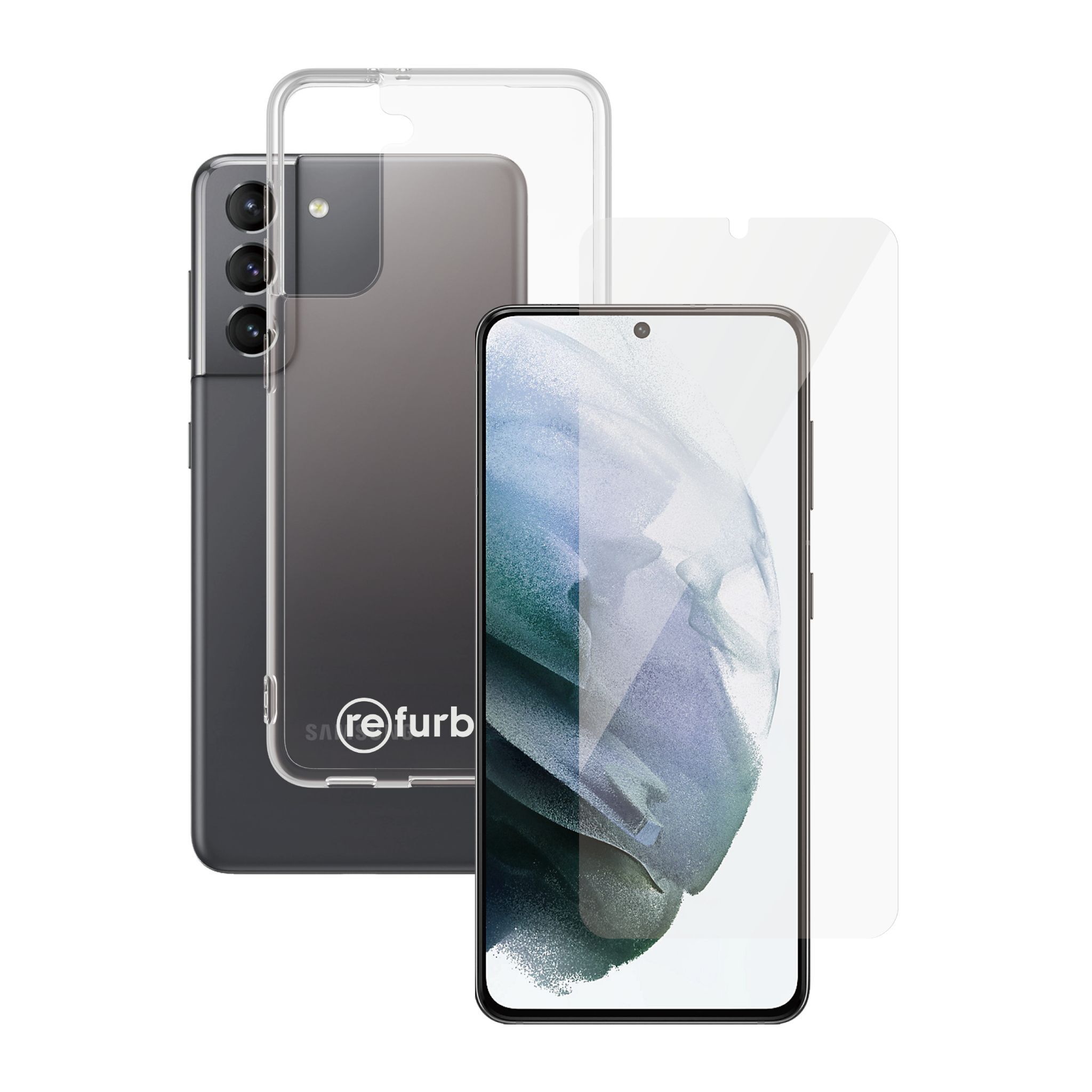 Étui téléphone transparent & protection d'écran PanzerGlass Samsung Galaxy S21 5G Parfait état - 28,99 € Étui téléphone transparent & protection d'écran PanzerGlass Samsung Galaxy S21 5G Parfait état PanzerGlass reconditionné disponible sur Refurbed | Dero