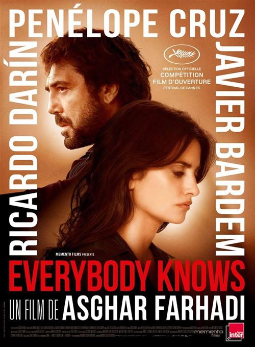 Everybody knows - AFFICHE CINEMA ORIGINALE État correct reconditionné disponible sur Fnac