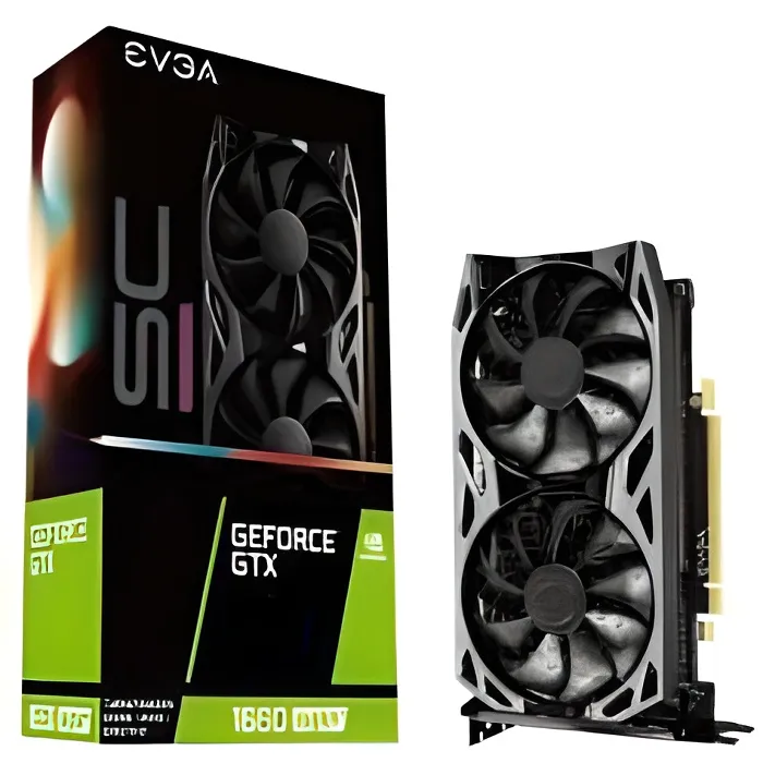 Acheter EVGA 06G-P4-1068-KR carte graphique GeForce GTX 1660 SUPER 6 Go GDDR6 (GPU Nvidia GTX1660 Super SC Ultra 6G Fan) - 4250812435125 Reconditionné - 169,90 € | Dero EVGA 06G-P4-1068-KR carte graphique GeForce GTX 1660 SUPER 6 Go GDDR6 (GPU Nvidia GTX1660 Super SC Ultra 6G Fan) - 4250812435125 Reconditionné EVGA reconditionné disponible sur Cdiscount Seconde Vie | Dero