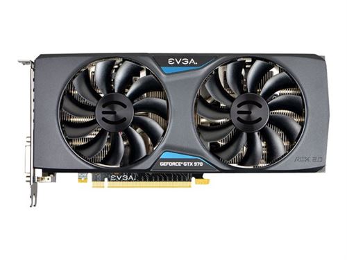 EVGA GeForce GTX 970 FTW+ ACX 2.0+ carte graphique - GF GTX 970 - 4 Go État correct EVGA reconditionné disponible sur Fnac