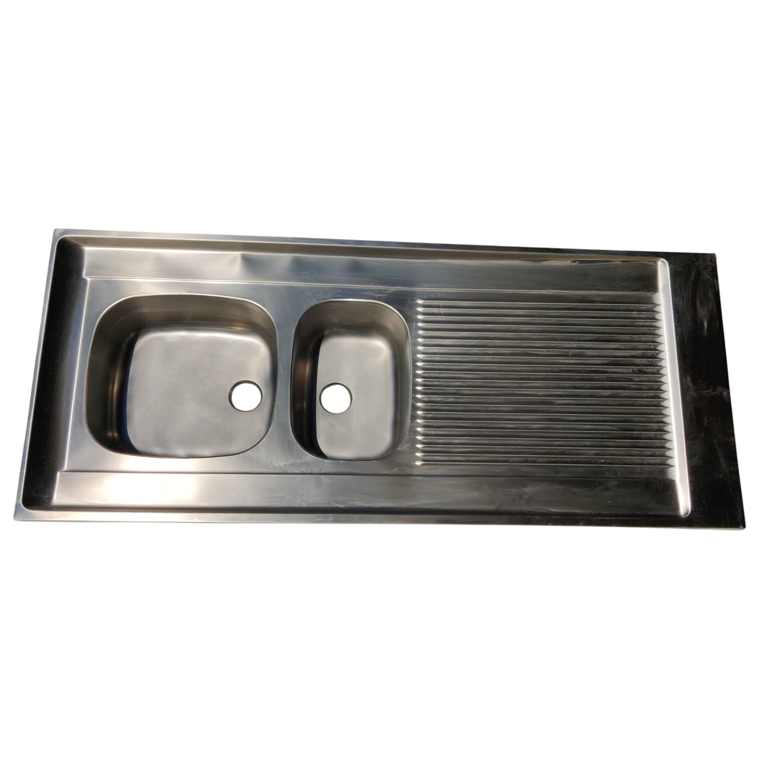 Acheter Evier inox 1 bac 1/2 - 1400x600 mm FRANKE - 15,00 € Evier inox 1 bac 1/2 - 1400x600 mm FRANKE reconditionné disponible sur Label Emmaüs