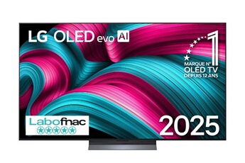 Evo OLED65C5 164 cm 2025 Très bon état LG reconditionné disponible sur Darty