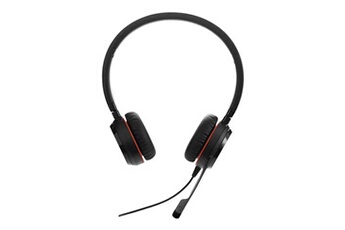 Evolve 30 II UC stereo - Micro-casque - sur-oreille - filaire - jack 3,5mm Très bon état Jabra reconditionné disponible sur Darty