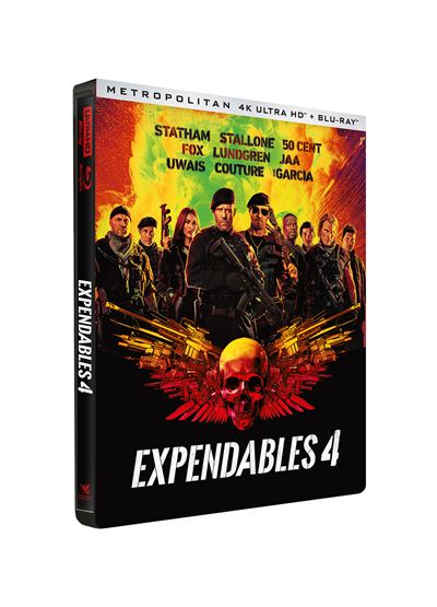 Expendables 4 Édition Collector Limitée SteelBook® Blu-ray 4K Ultra HD État correct - 29,30 € Expendables 4 Édition Collector Limitée SteelBook® Blu-ray 4K Ultra HD État correct reconditionné disponible sur Fnac