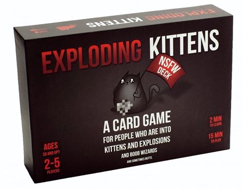 Exploding Kittens Jeu de cartes Deck Nsfw État correct N/A reconditionné disponible sur Fnac