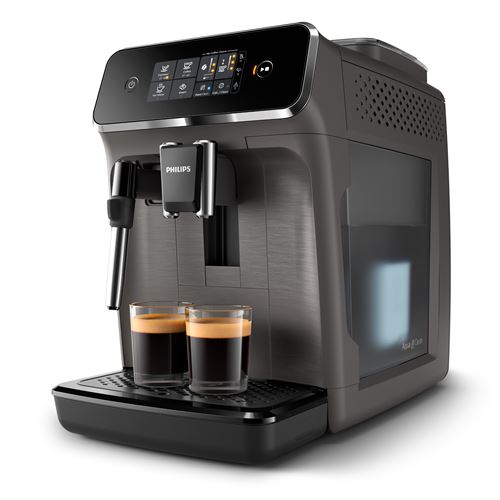 Expresso avec broyeur Philips EP2224/10 Série 2200 avec buse vapeur Gris cachemire État correct reconditionné disponible sur Fnac