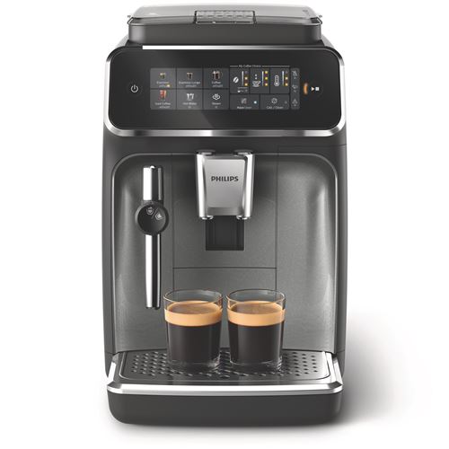 Expresso avec broyeur Philips EP3329/70 Série 3300 avec buse vapeur Noir État correct Philips reconditionné disponible sur Fnac