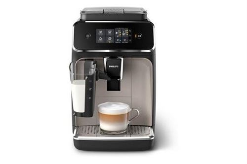 Expresso avec broyeur Philips Series 2200 Lattego EP2235/40 1500 W Noir État correct Philips reconditionné disponible sur Fnac