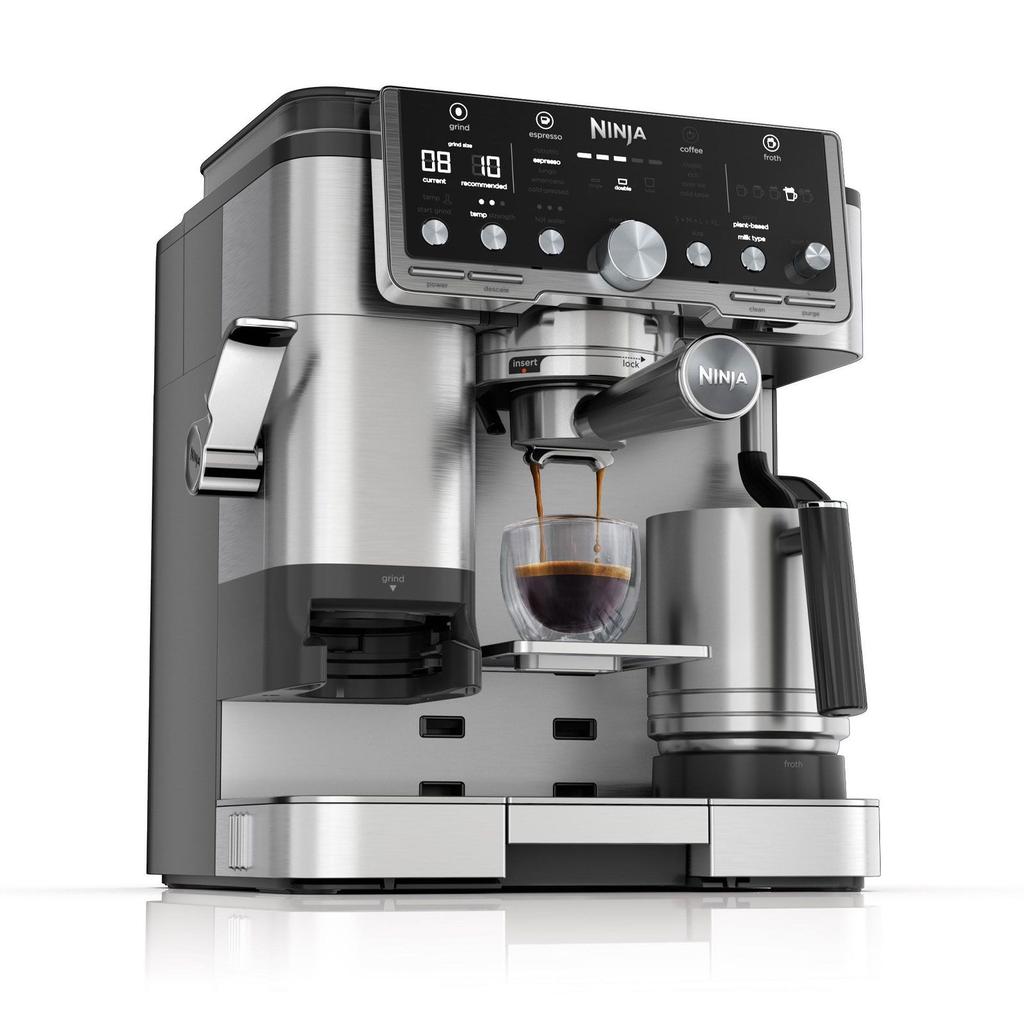 Expresso avec broyeur Sans capsules Ninja ES701EU 1,0000L - Gris Reconditionné Ninja reconditionné disponible sur Backmarket