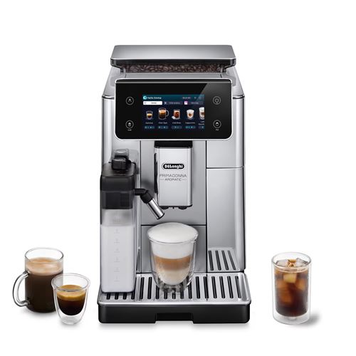 Expresso broyeur Delonghi ECAM630.55.SSM Primadonna Aromatic Métal État correct De'Longhi reconditionné disponible sur Fnac