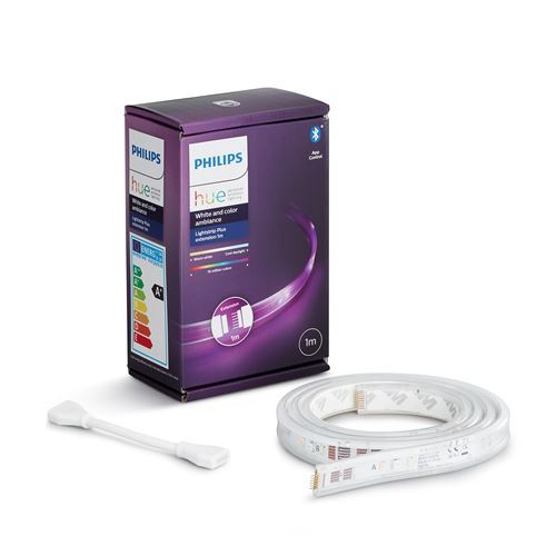Extension ruban lumineux Philips Hue Lightstrip Plus 1 m État correct Philipp Plein reconditionné disponible sur Fnac