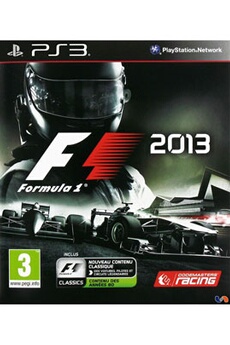 F1 2013 État correct Bandai reconditionné disponible sur Darty