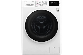 F954J60WRS - Machine à laver séchante - largeur : 60 cm - profondeur : 61 cm - hauteur : 85 cm - chargement frontal - 59 litres - 9 kg - 1400 Très bon état LG reconditionné disponible sur Darty