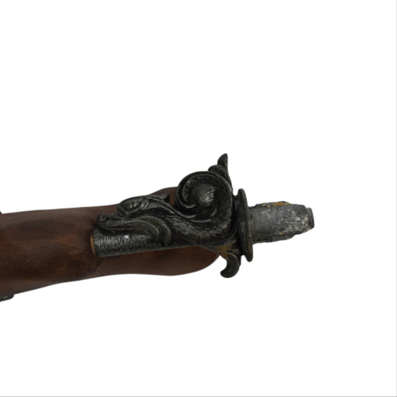 Voir photo 3 de Facsimilé de pistolet à percussion - Accessoire de déguisement de pirates Facsimilé de pistolet à percussion - Accessoire de déguisement de pirates Très bon état reconditionné photo 3