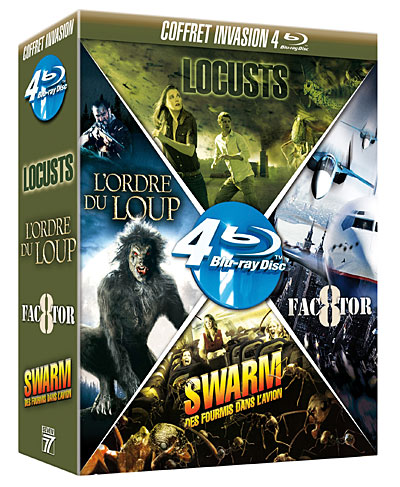 Factor 8 - Locust - Swarm - L'ordre du Loup - Coffret Blu-Ray État correct - 37,67 € Factor 8 - Locust - Swarm - L'ordre du Loup - Coffret Blu-Ray État correct reconditionné disponible sur Fnac
