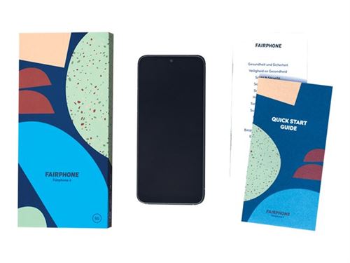 Fairphone 4 - 5G smartphone - double SIM - RAM 6 Go / Mémoire interne 128 Go - microSD slot - Écran LCD - 6.3" - 2340 x 1080 pixels - 2x caméras arrière 48 MP, 48 MP - front camera 25 MP - gris État correct - 418,62 € Fairphone 4 - 5G smartphone - double SIM - RAM 6 Go / Mémoire interne 128 Go - microSD slot - Écran LCD - 6.3" - 2340 x 1080 pixels - 2x caméras arrière 48 MP, 48 MP - front camera 25 MP - gris État correct N/A reconditionné disponible sur Fnac