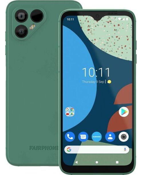 Fairphone 4 8 GB 256 GB Dual-SIM vert Bon état Fairphone reconditionné disponible sur Refurbed | Dero