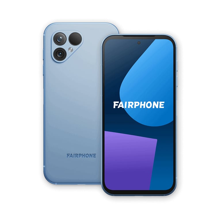 Fairphone 5 (5G) 256 Go, Bleu - Très bon état Très bon état Fairphone reconditionné disponible sur Pixmania