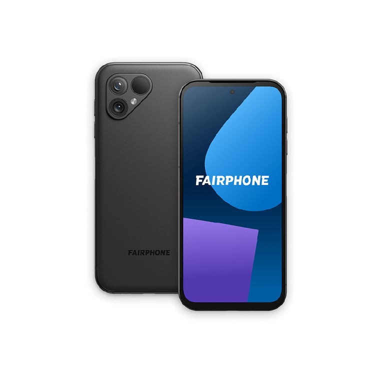 Fairphone 5 (5G) 256 Go, Noir - Excellent état Parfait état Fairphone reconditionné disponible sur Pixmania