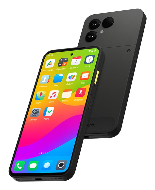 Fairphone 6 (5G) 256 Go, Noir - Très bon état Très bon état Fairphone reconditionné disponible sur Pixmania