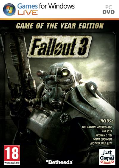 Fallout 3 - Edition Game Of The Year État correct - 22,60 € Fallout 3 - Edition Game Of The Year État correct Just for Games reconditionné disponible sur Fnac